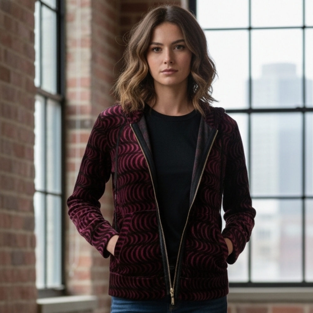 Mirror Image zip up jacket XL